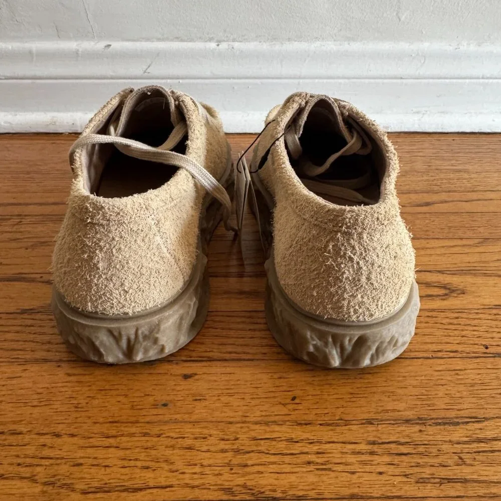 ZARA - TEXTURED SOLE LEATHER SHOE. Size 8 /EUR 41